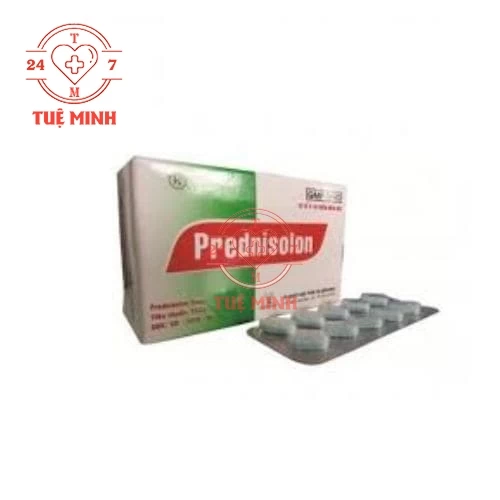 Prednisolon 5mg Armephaco - Thuốc điều trị viêm khớp dạng thấp